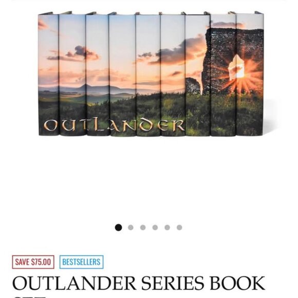 OUTLANDER COLLECTOR'S EDITION OF ALL 8 BOOKS NEW! - Picture 2 of 2